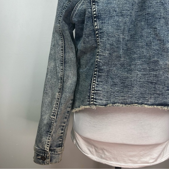 Jeanologie Jean Jacket With Grey Hood XXL - Picture 6 of 8